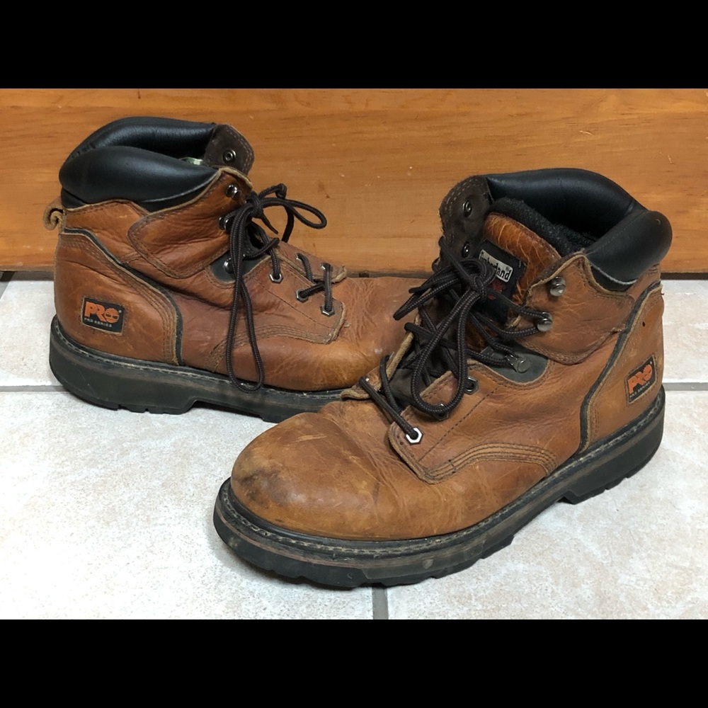Timberland Pro Series Steel Toe Work Boots
